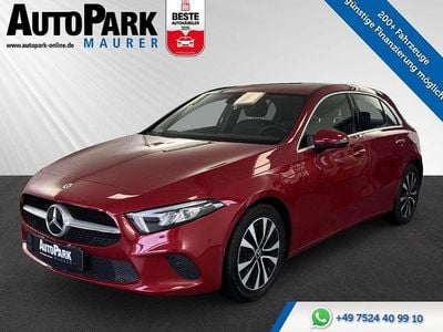 Usata Mercedes A180 Progressive 136 CV (100 kW) 2022 Rosso Berlina