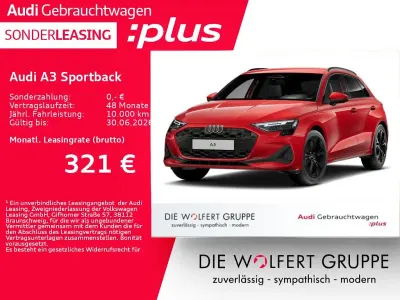Gebraucht Audi A3 Sport 204 PS (150 kW) 2025 Rot Limousine