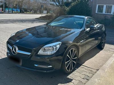 Brugt Mercedes SLK250 204 HK (150 kW) 2016 Sort Cabriolet