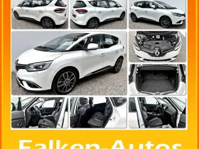 Gebraucht Renault Scénic III LIMITED 110 PS (80 kW) 2017 Perlmutt weiß Van / Kleinbus