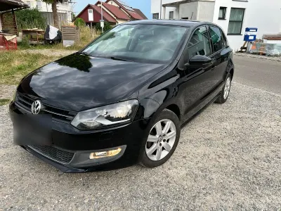 Gebraucht VW Polo 90 PS (66 kW) 2010 Schwarz Kleinwagen