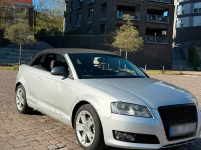 Brugt Audi A3 Cabriolet 160 HK (117 kW) 2008 Grå Cabriolet