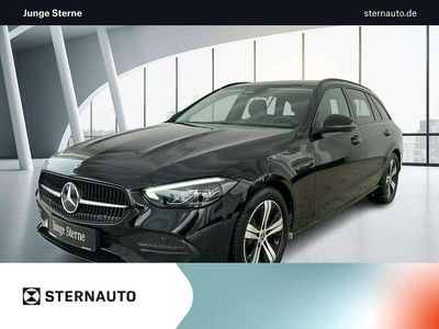 Metalliclack obsidianschwarz Gebraucht 2023 Mercedes C220 Avantgarde Kombi | 38.675 € (Fairer Preis)
