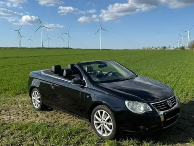 Gebraucht VW Eos Edition 150 PS (110 kW) 2008 Schwarz Cabrio