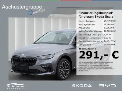 Neu Skoda Scala Tour 116 PS (85 kW) 2025 Grau Kleinwagen