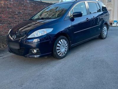 Gebraucht Mazda 5 116 PS (85 kW) 2009 Blau Van / Kleinbus