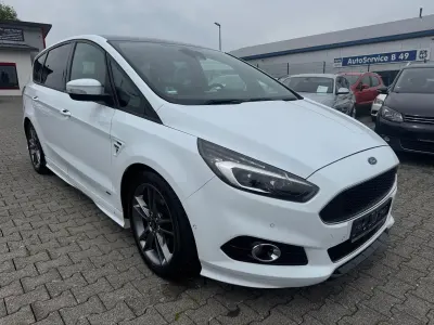 Gebraucht Ford S-MAX ST-Line 179 PS (131 kW) 2018 Weiß Van / Kleinbus