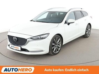 Second-hand Mazda 6 Edition 184 CP (135 kW) 2020 Alb Break