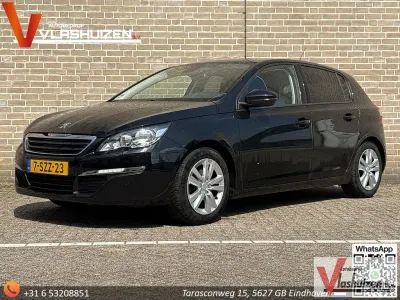 Occasion Peugeot 308 Active 125 PK (91 kW) 2014 Zwart Sedan