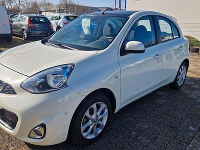 Gebraucht Nissan Micra S 98 PS (72 kW) 2014 Weiß Kleinwagen