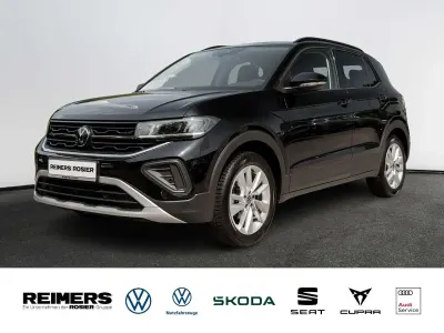 Gebraucht VW T-Cross Life 95 PS (69 kW) 2025 Schwarz SUV