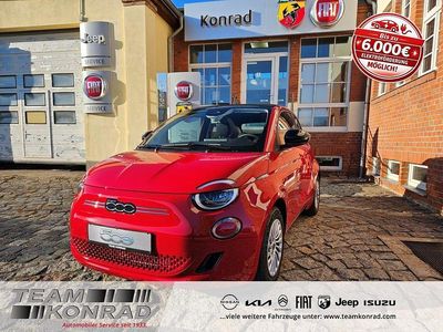 Rot Neu 2025 Fiat 500e Red Cabrio | 34.450 €