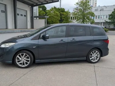 Gebraucht Mazda 5 Sports-Line 150 PS (110 kW) 2012 Grau Van / Kleinbus