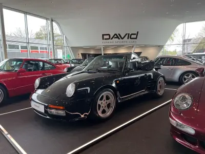 Usata Porsche 930 Turbo 330 CV (242 kW) 1989 Nero Cabrio