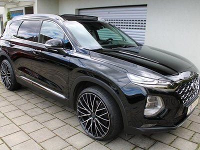 Schwarz Gebraucht 2020 Hyundai Santa Fe Premium SUV | 27.950 € (Guter Preis)