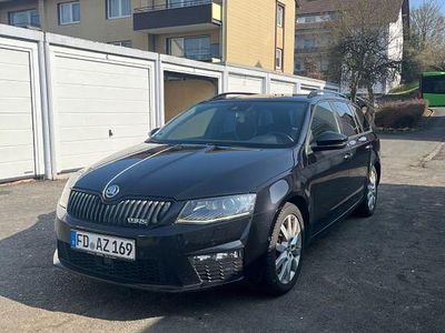 Gebraucht Skoda Octavia RS 184 PS (135 kW) 2013 Schwarz Kombi