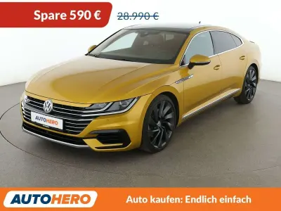 Gebraucht VW Arteon R-line 272 PS (200 kW) 2019 Kurkumagelb Kleinwagen