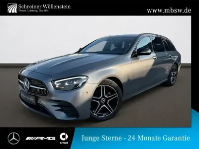 Brugt Mercedes E220 AMG 200 HK (147 kW) 2023 Grå Stationcar