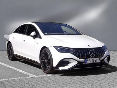 Gebraucht Mercedes EQE AMG 43 AMG 350 kW (476 PS) 2022 Manufaktur opalithweiß bright Limousine