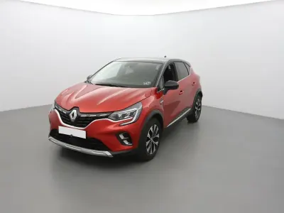 Gebraucht Renault Captur Techno 92 PS (67 kW) 2024 Rot (rouge flamme/noir) SUV