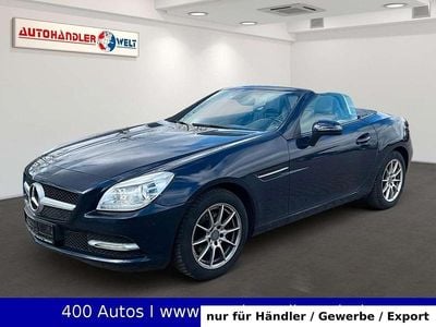 Second-hand Mercedes SLK200 184 CP (135 kW) 2011 Albastru Cabrio
