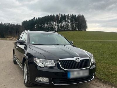 Gebraucht Skoda Superb 170 PS (125 kW) 2011 Schwarz Limousine