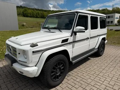 Używany Mercedes G350 211 KM (155 kW) 2014 Biały SUV