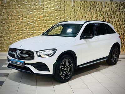 Gebraucht Mercedes GLC220 AMG line 194 PS (142 kW) 2021 Weiß SUV