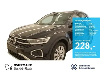 Gebraucht VW T-Roc Style 150 PS (110 kW) 2025 Schwarz SUV