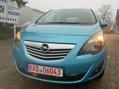 Begagnad Opel Meriva Innovation 120 HK (88 kW) 2010 Blå Minibuss