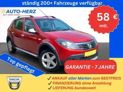 Usata Dacia Sandero Stepway 88 CV (64 kW) 2013 Rosso SUV