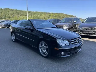 Gebraucht Mercedes CLK500 Avantgarde 387 PS (284 kW) 2008 Schwarz Cabrio