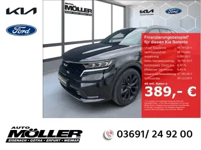 Gebraucht Kia Sorento Platinum 201 PS (147 kW) 2023 Schwarz SUV