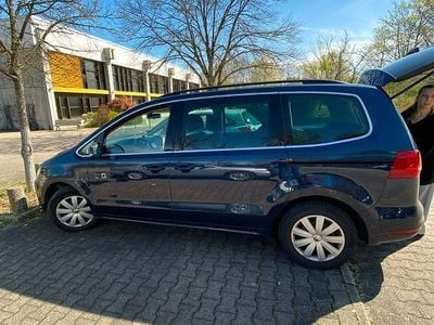 Gebraucht VW Sharan 116 PS (85 kW) 2014 Blau Van / Kleinbus