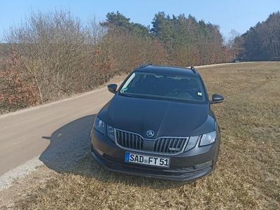 Schwarz Gebraucht 2017 Skoda Octavia Clever Kombi | 7.300 € (Teuer)