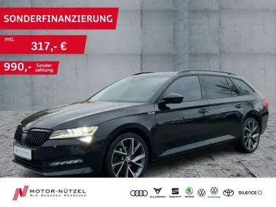 Używany Skoda Superb Sport 200 KM (147 kW) 2022 Czarny Kombi