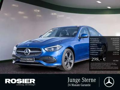 Używany Mercedes C300e Avantgarde 204 KM (150 kW) 2024 Niebieski Sedan/Limuzyna
