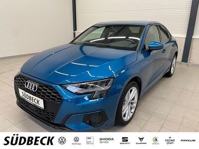 Brugt Audi A3 Advanced 110 HK (80 kW) 2023 Blå Sedan