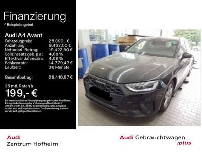 Gebraucht Audi A4 Competition 204 PS (150 kW) 2022 Mythosschwarz metallic Kombi