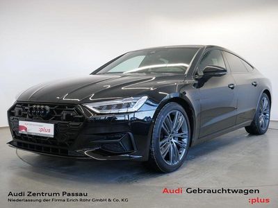 Mythosschwarz metallic Gebraucht 2025 Audi A7 Ambiente Limousine | 57.740 € (Fairer Preis)