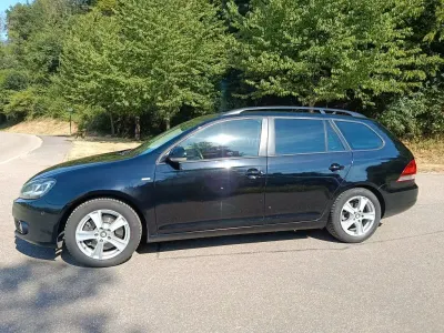 Gebraucht VW Golf VI Match 140 PS (102 kW) 2012 Schwarz Kombi