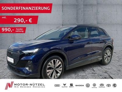 Navarrablau metallic Gebraucht 2023 Audi Q4 e-tron Advanced SUV | 25.950 € (Guter Preis)