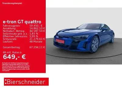 Second-hand Audi e-tron GT quattro Sport 350 kW (476 CP) 2024 Albastru Berlinǎ