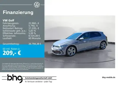 Gebraucht VW Golf VIII R-line 131 PS (96 kW) 2024 Grau Limousine