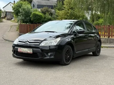 Gebraucht Citroën C4 120 PS (88 kW) 2010 Schwarz Limousine