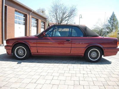 Gebraucht BMW 325 Cabriolet Sport Line 170 PS (125 kW) 1992 Rot Cabrio