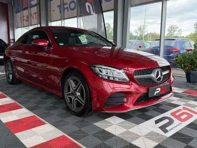 Gebraucht Mercedes C180 AMG 156 PS (114 kW) 2018 Rot Coupé
