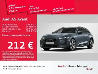 Gebraucht Audi A5 204 PS (150 kW) 2025 Horizontblau metallic Kombi