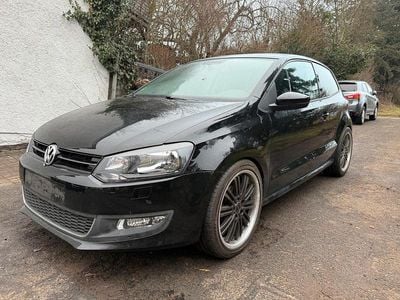 Gebraucht VW Polo Match 90 PS (66 kW) 2012 Schwarz Kleinwagen