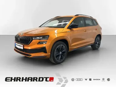 Gebraucht Skoda Karoq SportLine 190 PS (139 kW) 2024 Phoenix orange metallic SUV